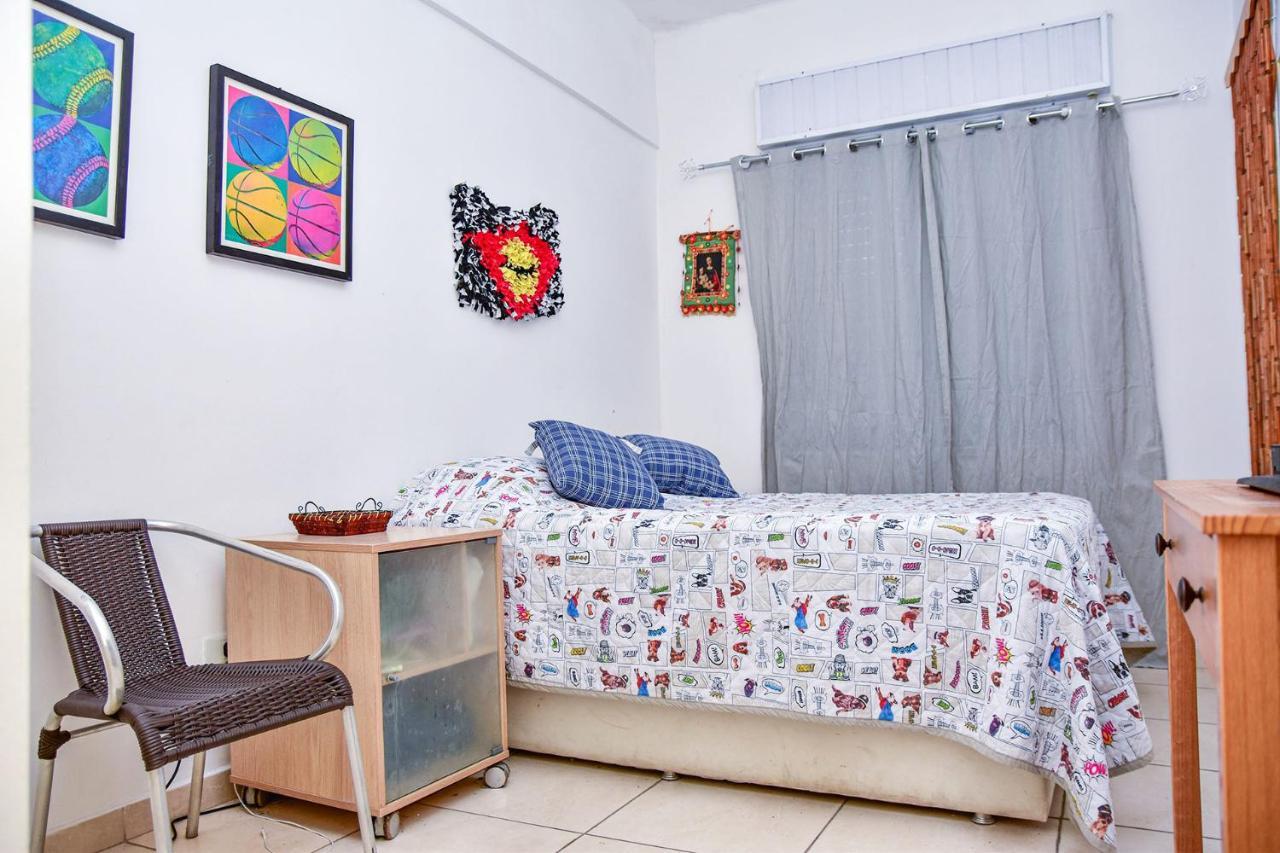 Charmoso Apto A Beira-Mar Com Wi-Fi Em Santos Sp Daire Dış mekan fotoğraf