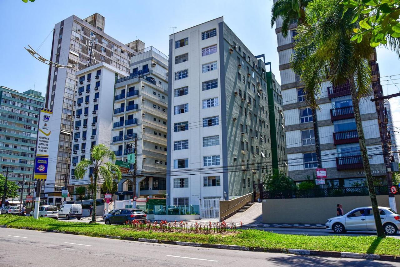 Charmoso Apto A Beira-Mar Com Wi-Fi Em Santos Sp Daire Dış mekan fotoğraf